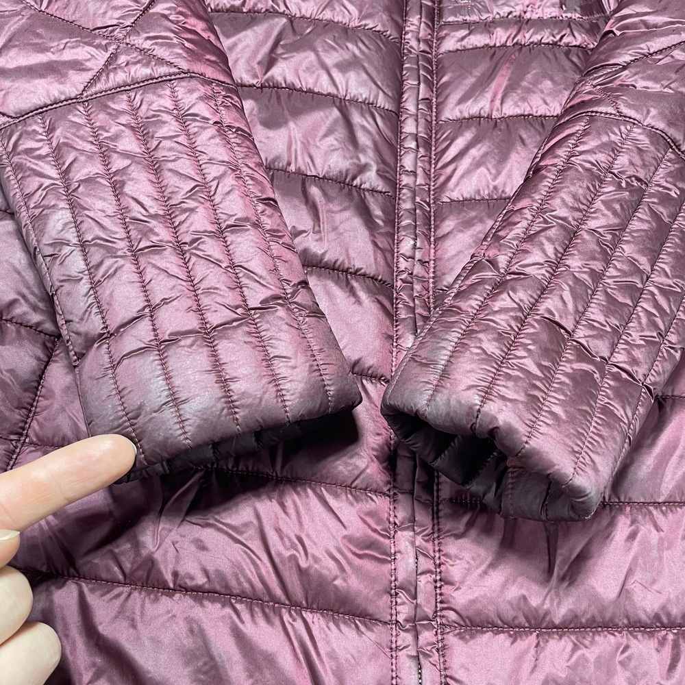 Patagonia Coat Womens Small Purple Quilted Insulated Puffer Parka‎ Jacket - Picture 3 of 13